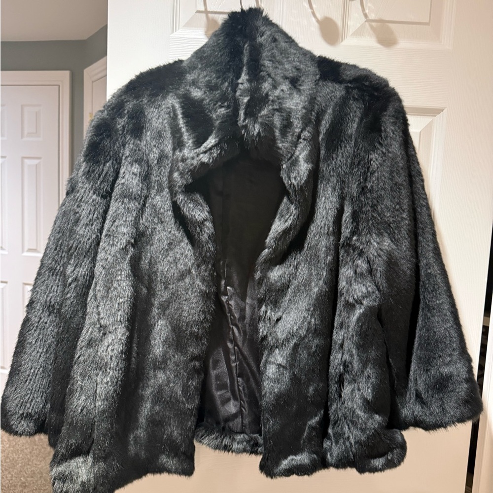 Michael Kors Black Teddy Jacket
